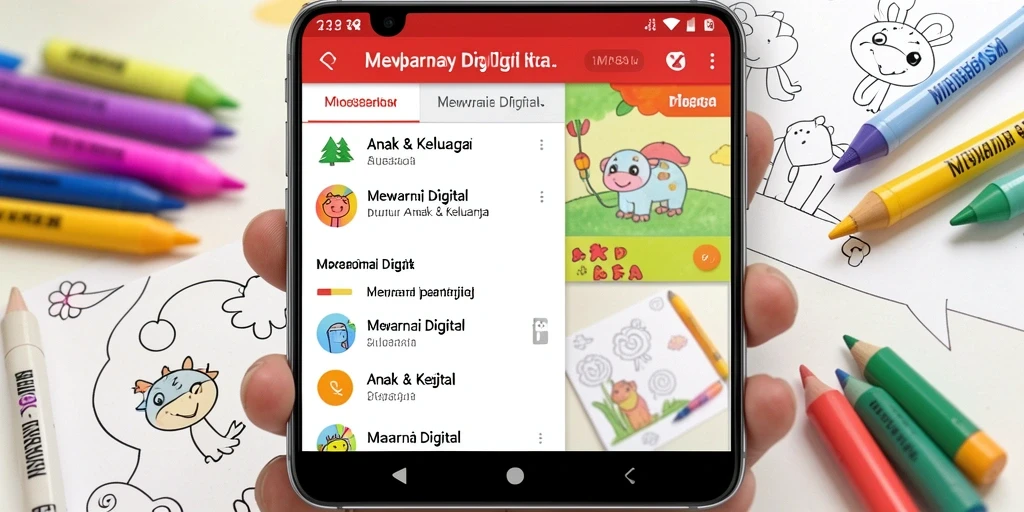 Antarmuka aplikasi MPO88ASIA untuk mewarnai yang interaktif dan menyenangkan.