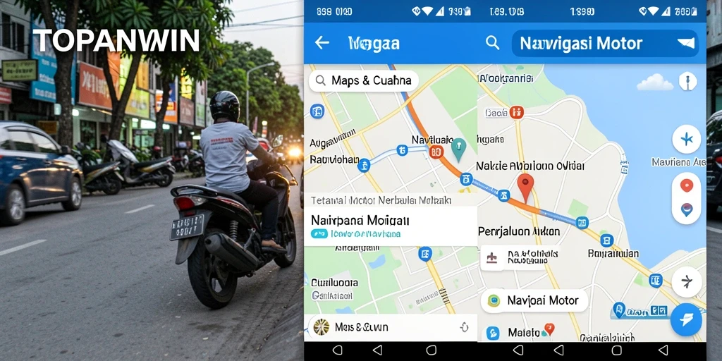 Antarmuka pengguna TOPANWIN yang intuitif dan informatif.